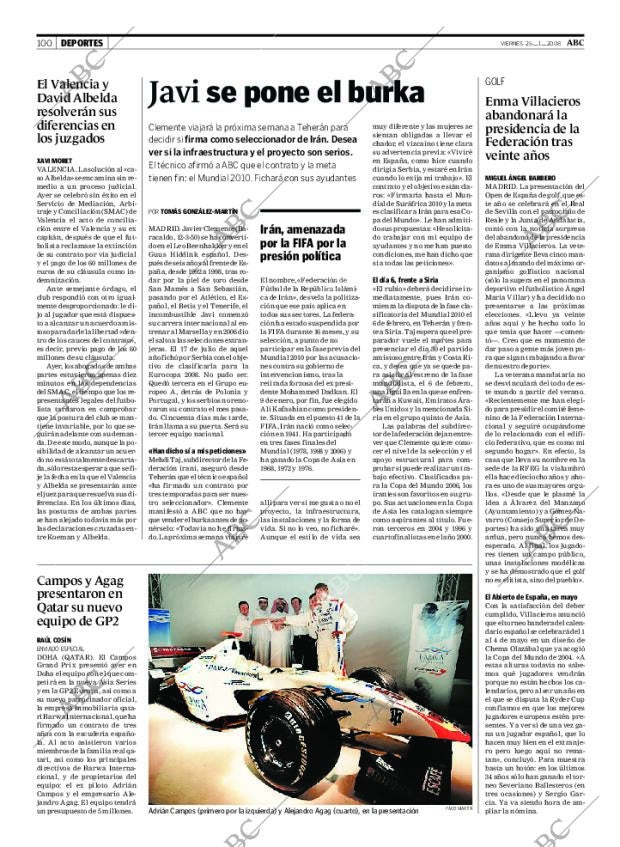 ABC MADRID 25-01-2008 página 100