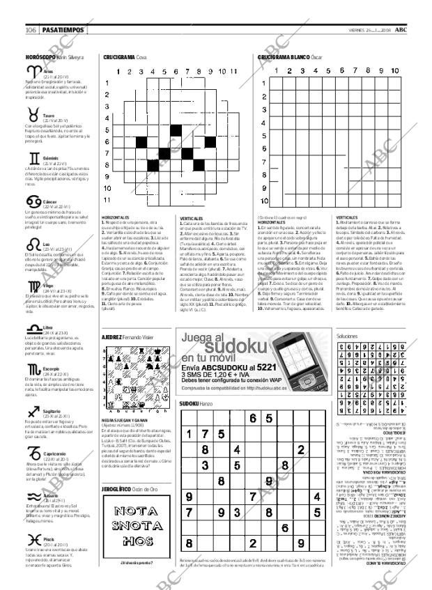 ABC MADRID 25-01-2008 página 106