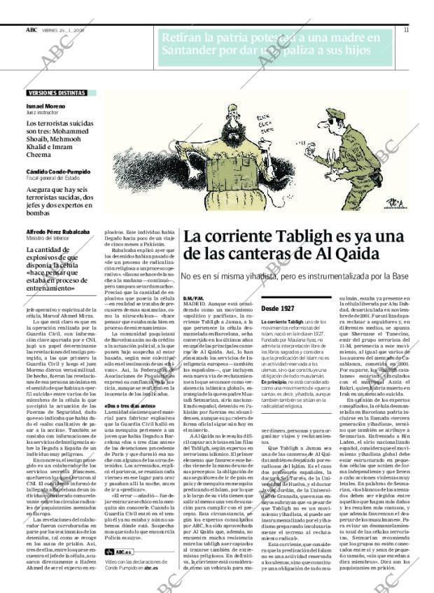 ABC MADRID 25-01-2008 página 11