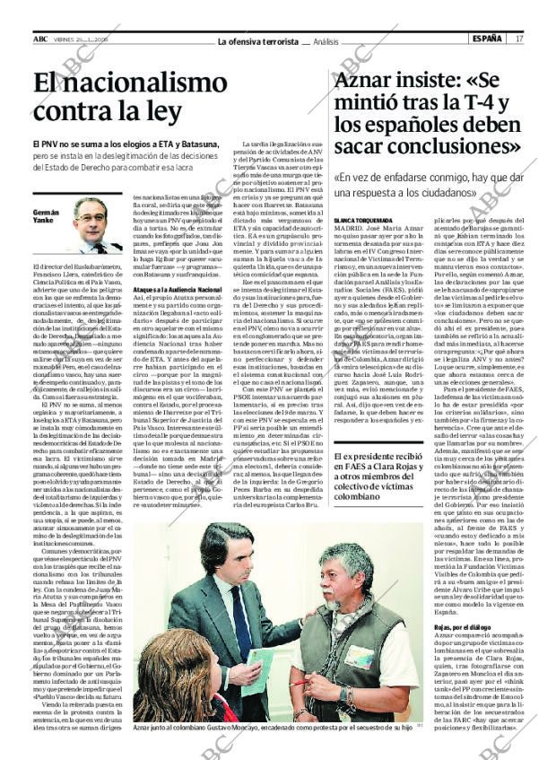 ABC MADRID 25-01-2008 página 17