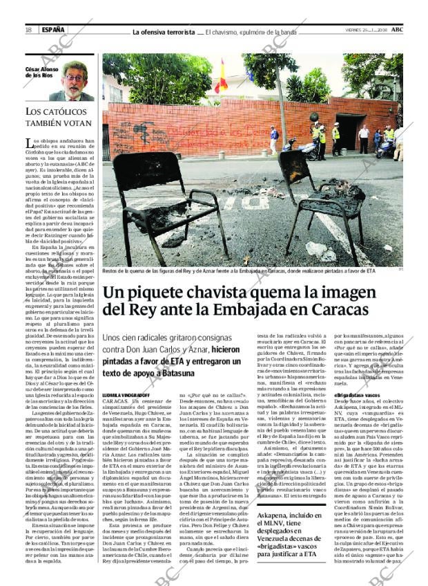 ABC MADRID 25-01-2008 página 18