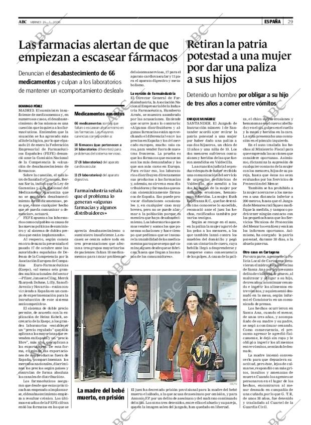ABC MADRID 25-01-2008 página 29