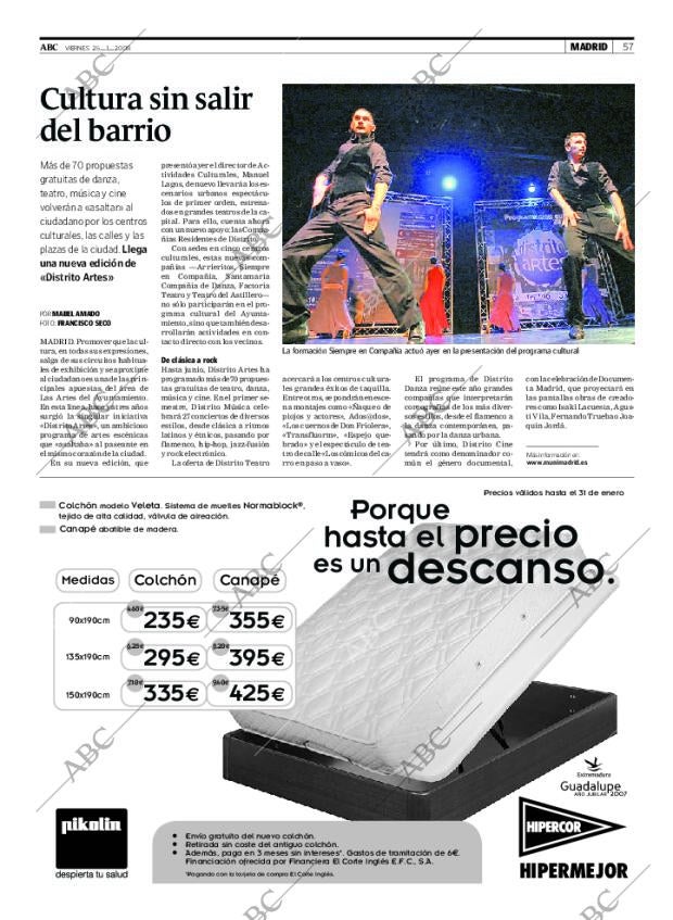 ABC MADRID 25-01-2008 página 57