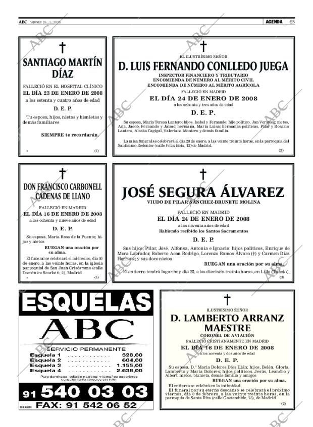 ABC MADRID 25-01-2008 página 65