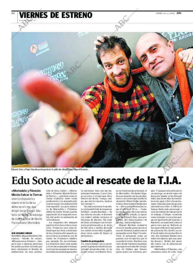 ABC MADRID 25-01-2008 página 84