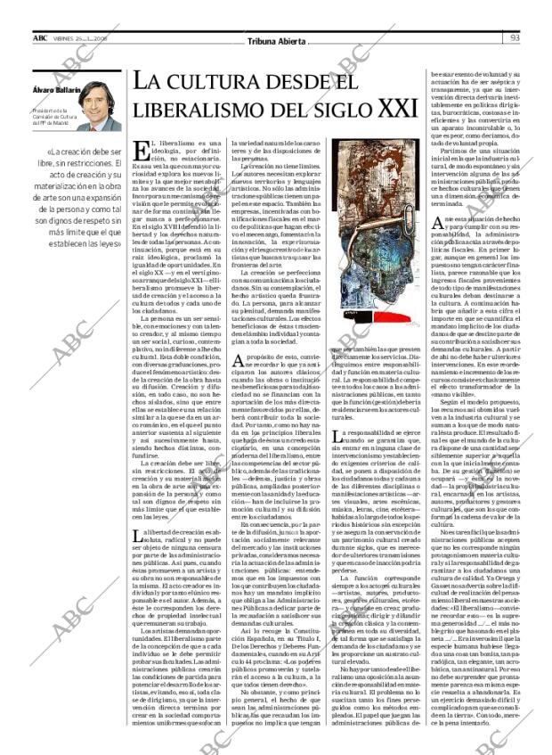 ABC MADRID 25-01-2008 página 93