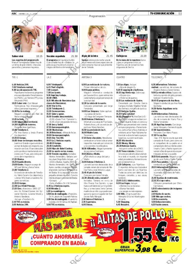 ABC SEVILLA 25-01-2008 página 111