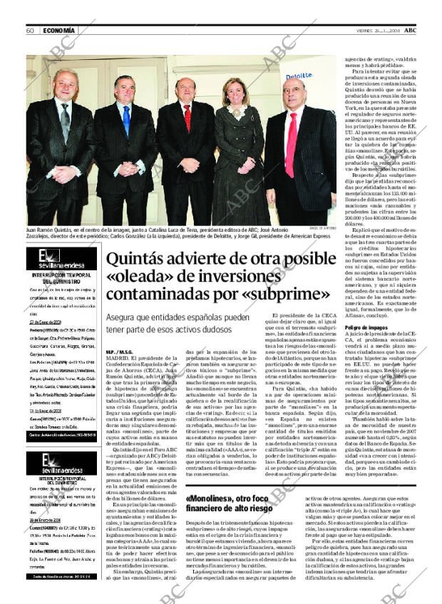 ABC SEVILLA 25-01-2008 página 60