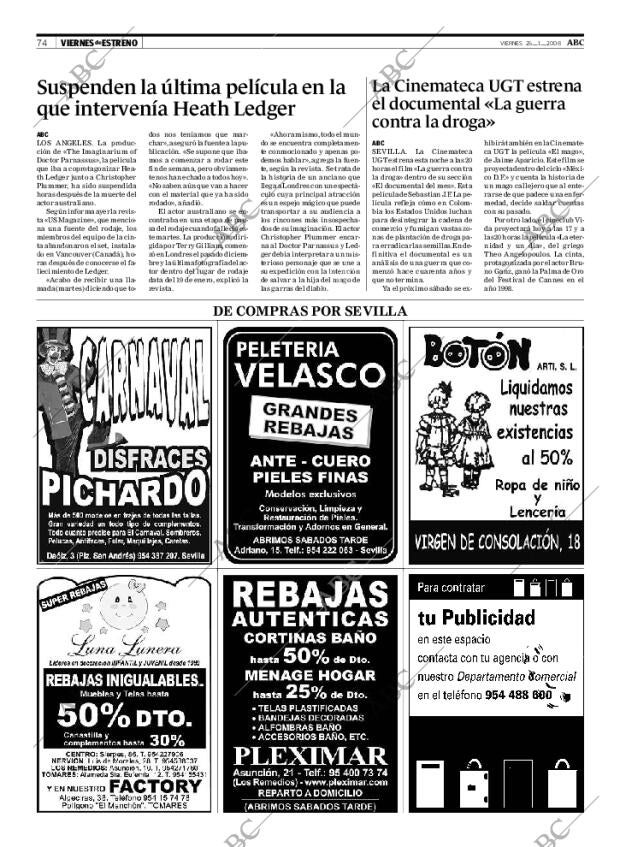 ABC SEVILLA 25-01-2008 página 74
