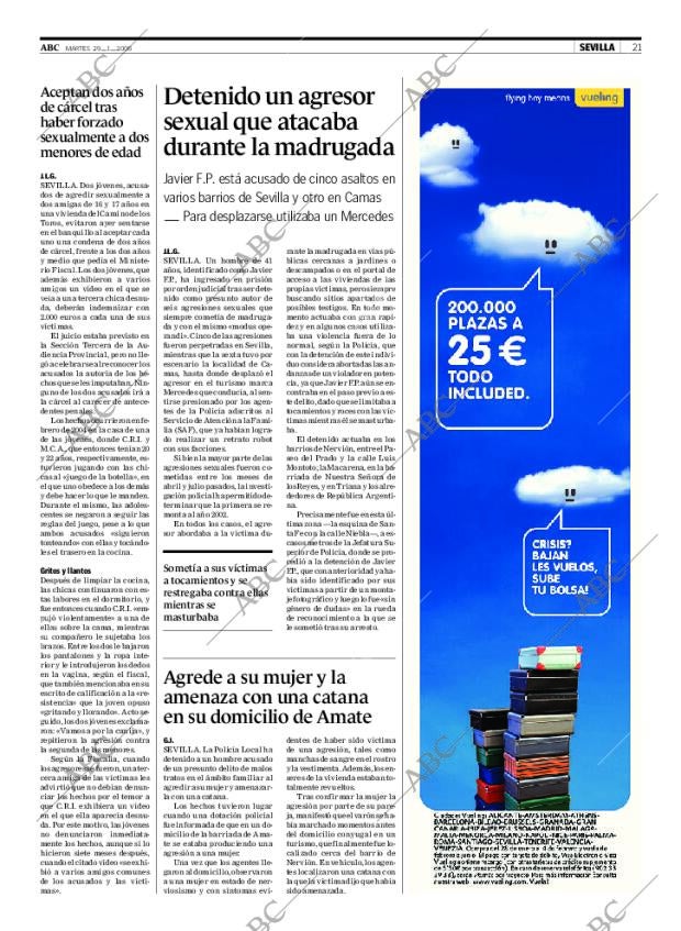 ABC SEVILLA 29-01-2008 página 21