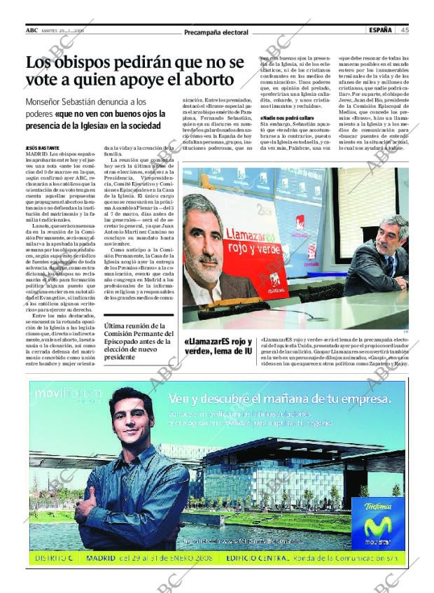 ABC SEVILLA 29-01-2008 página 45