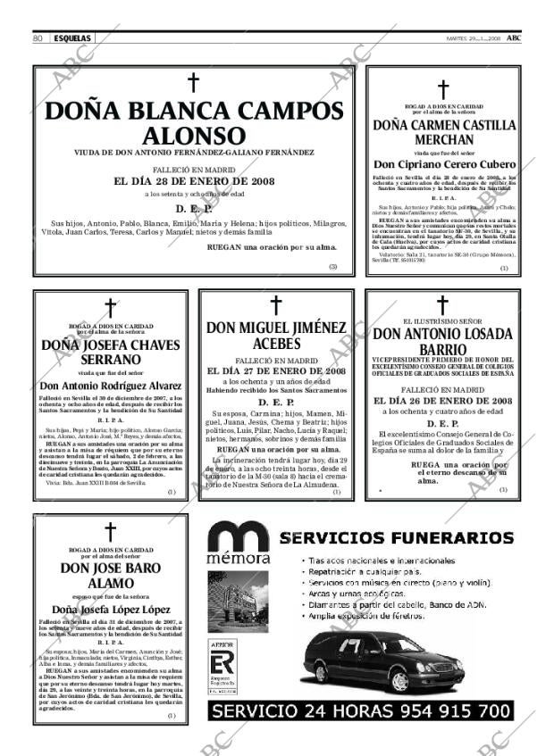 ABC SEVILLA 29-01-2008 página 80