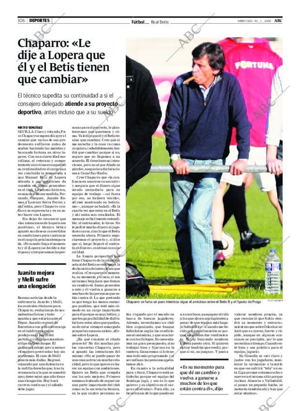 ABC SEVILLA 30-01-2008 página 106