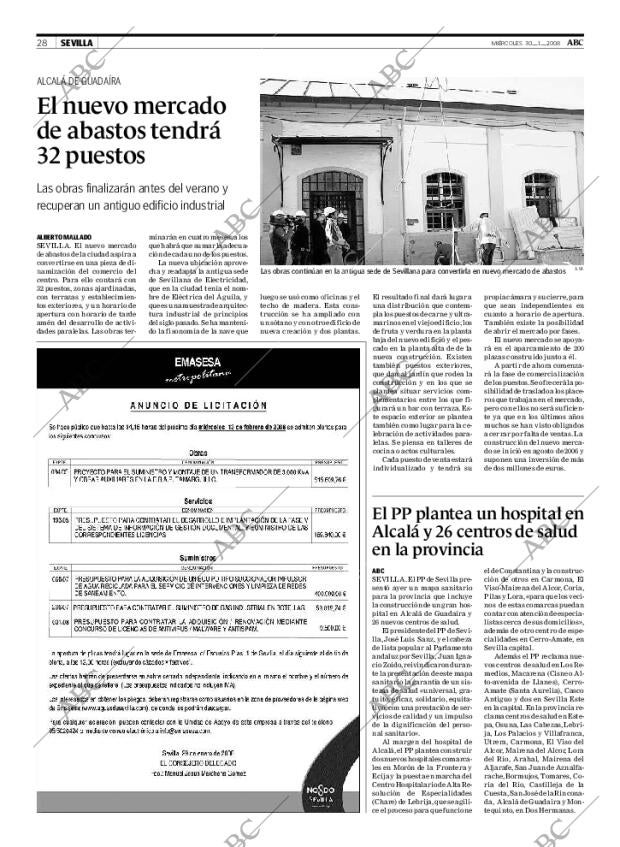 ABC SEVILLA 30-01-2008 página 28