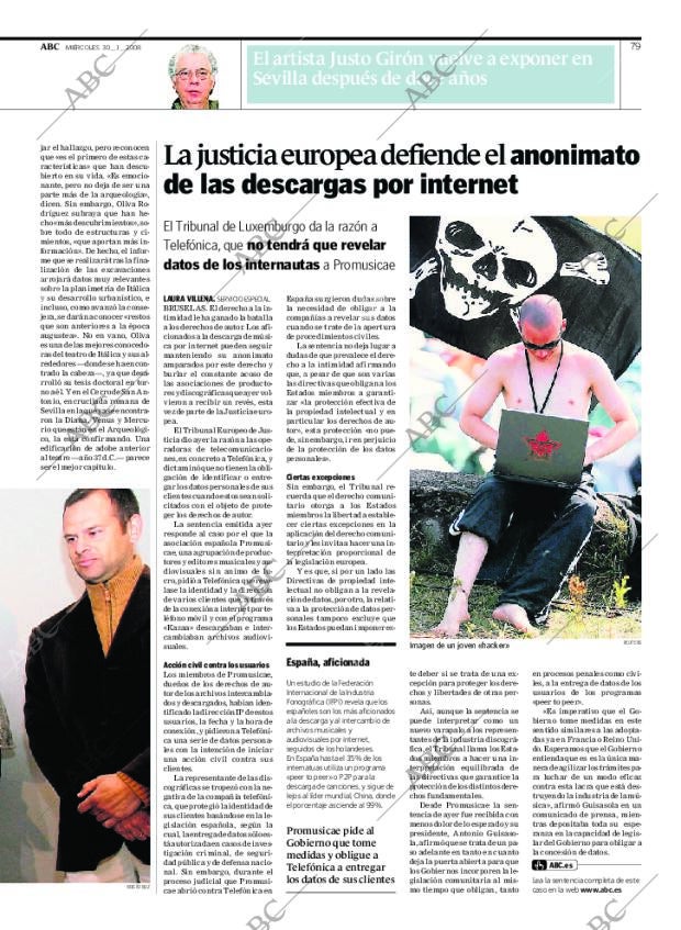 ABC SEVILLA 30-01-2008 página 79