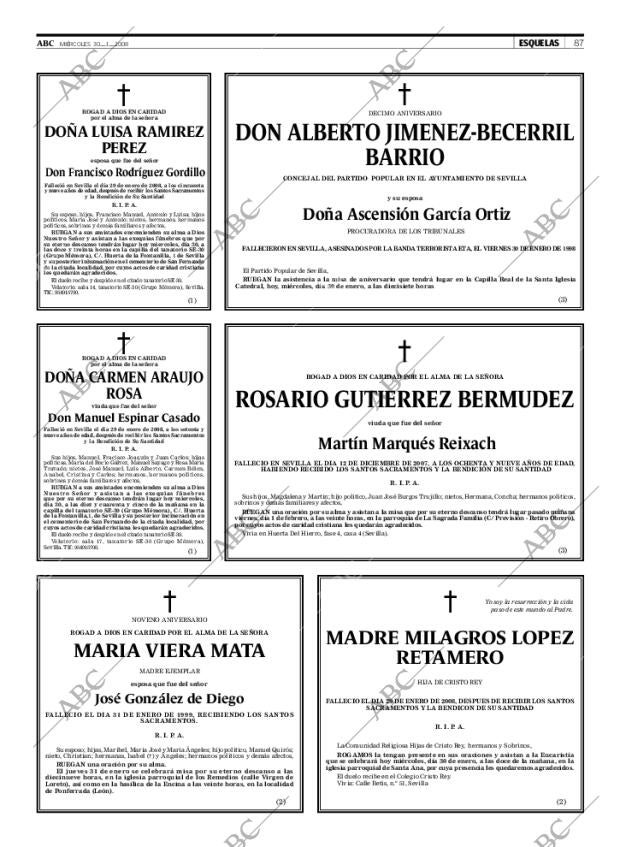ABC SEVILLA 30-01-2008 página 87