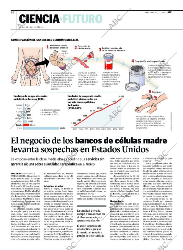 ABC SEVILLA 30-01-2008 página 98
