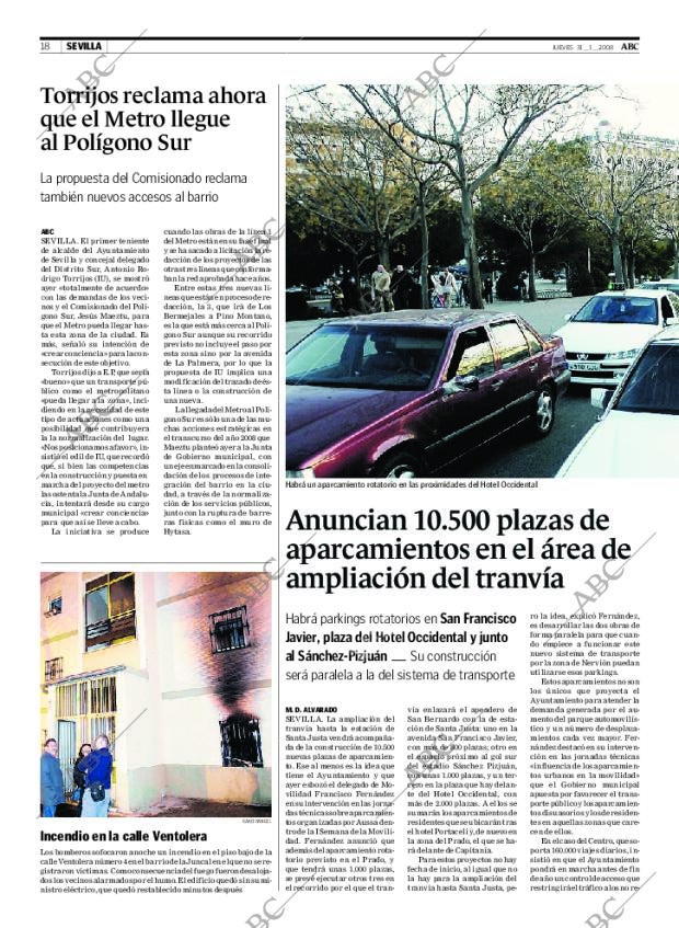 ABC SEVILLA 31-01-2008 página 18
