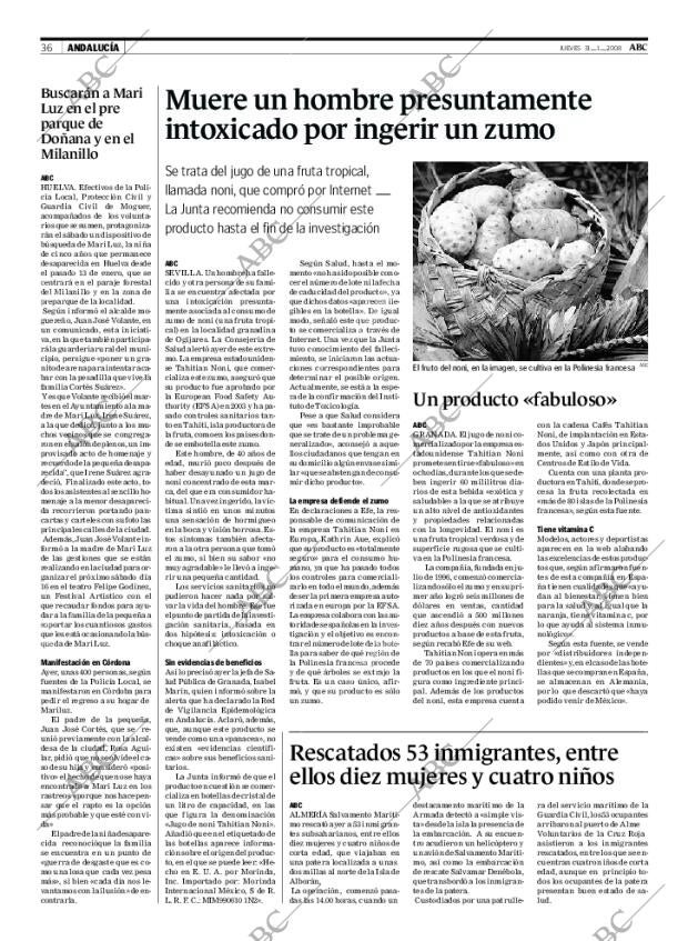 ABC SEVILLA 31-01-2008 página 36