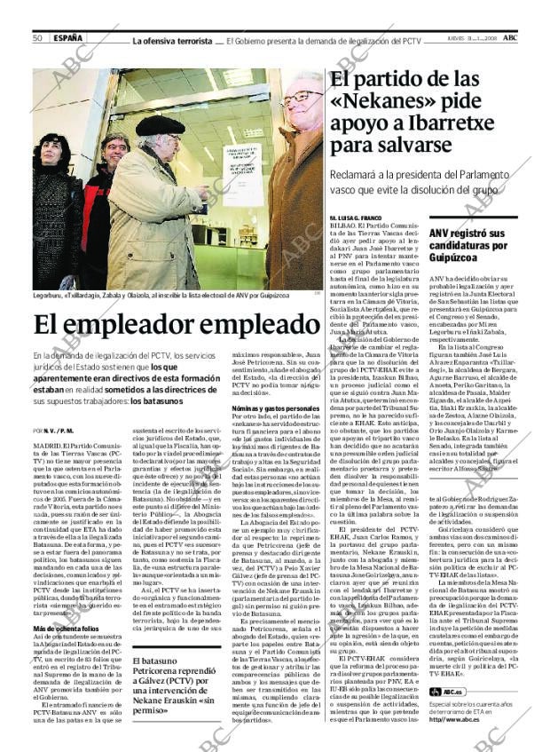 ABC SEVILLA 31-01-2008 página 50