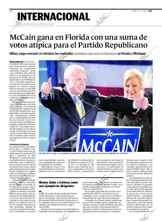 ABC SEVILLA 31-01-2008 página 56