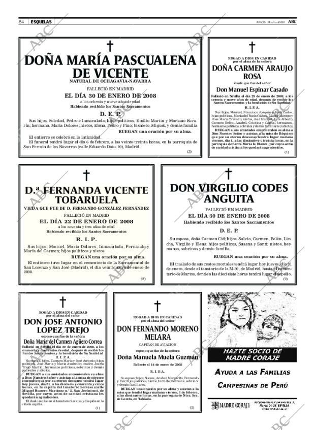 ABC SEVILLA 31-01-2008 página 84