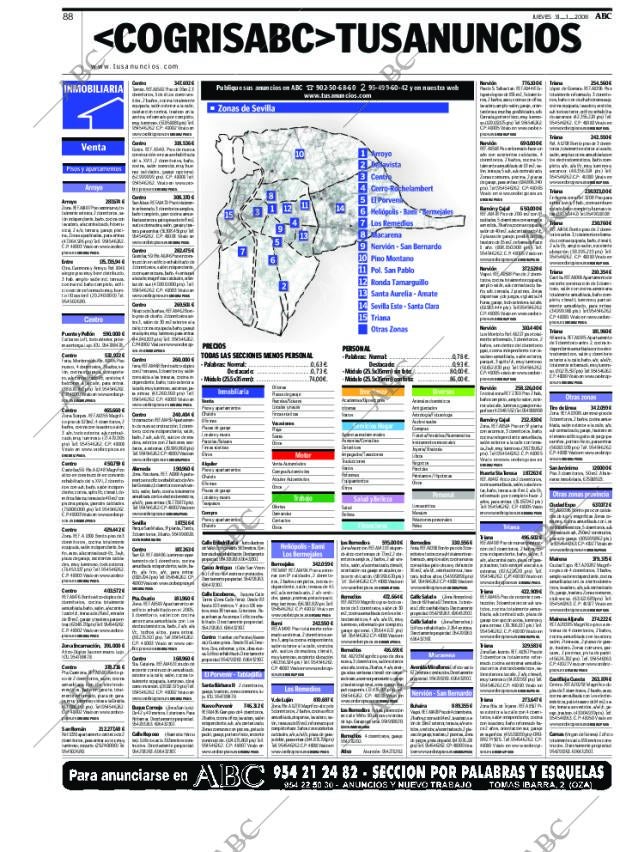 ABC SEVILLA 31-01-2008 página 88