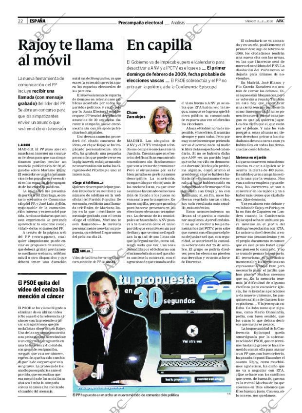 ABC MADRID 02-02-2008 página 22