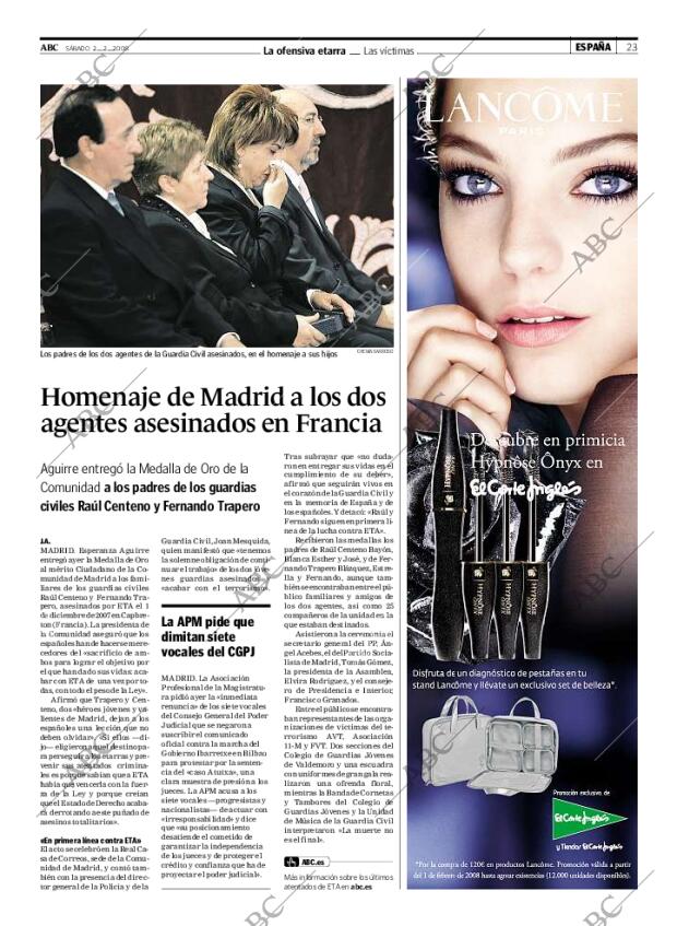 ABC MADRID 02-02-2008 página 23