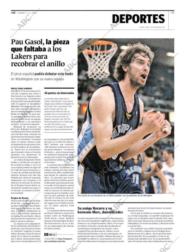 ABC MADRID 03-02-2008 página 95