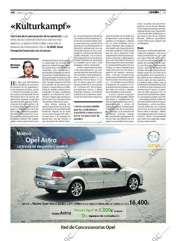 ABC MADRID 04-02-2008 página 23