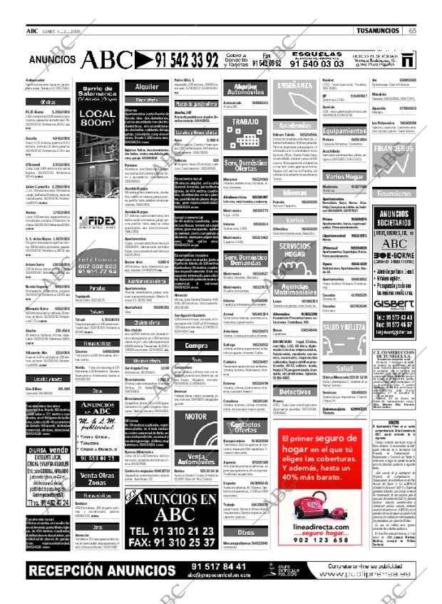 ABC MADRID 04-02-2008 página 65