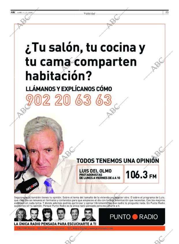 ABC MADRID 04-02-2008 página 85