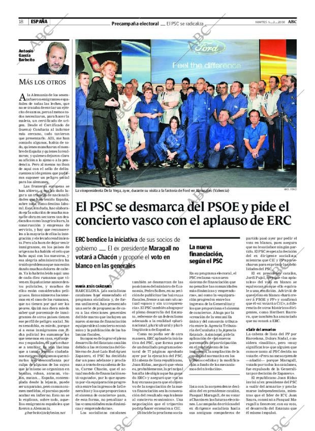ABC MADRID 05-02-2008 página 18