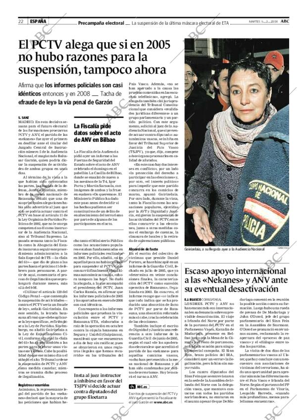 ABC MADRID 05-02-2008 página 22