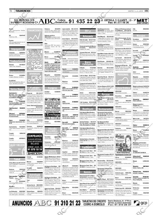 ABC MADRID 05-02-2008 página 78