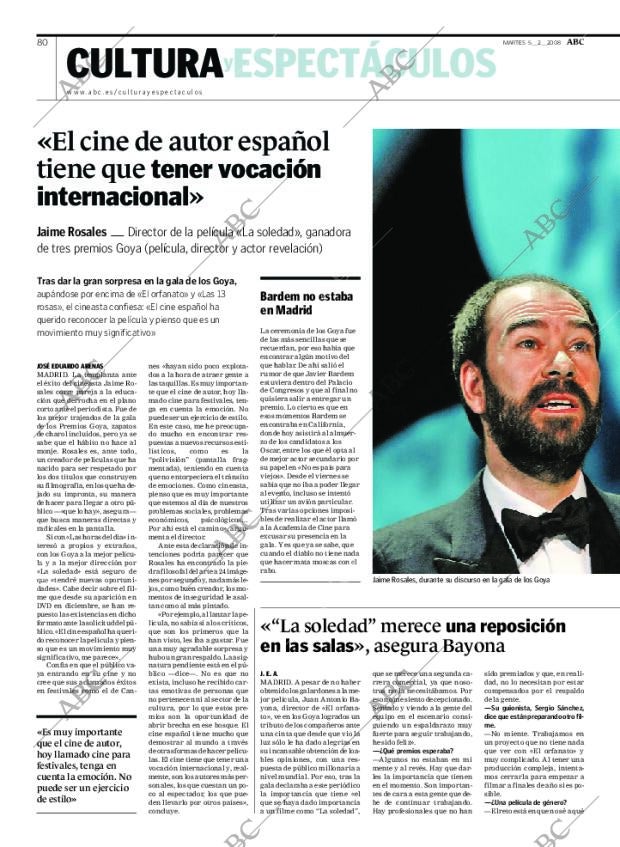 ABC MADRID 05-02-2008 página 80