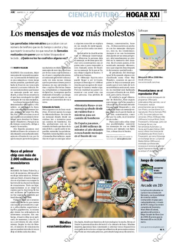 ABC MADRID 05-02-2008 página 89
