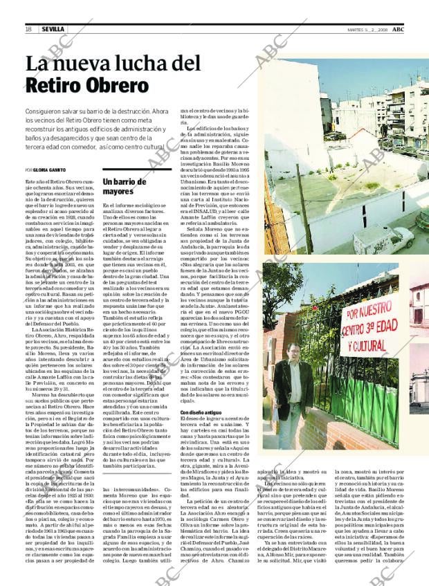 ABC SEVILLA 05-02-2008 página 18