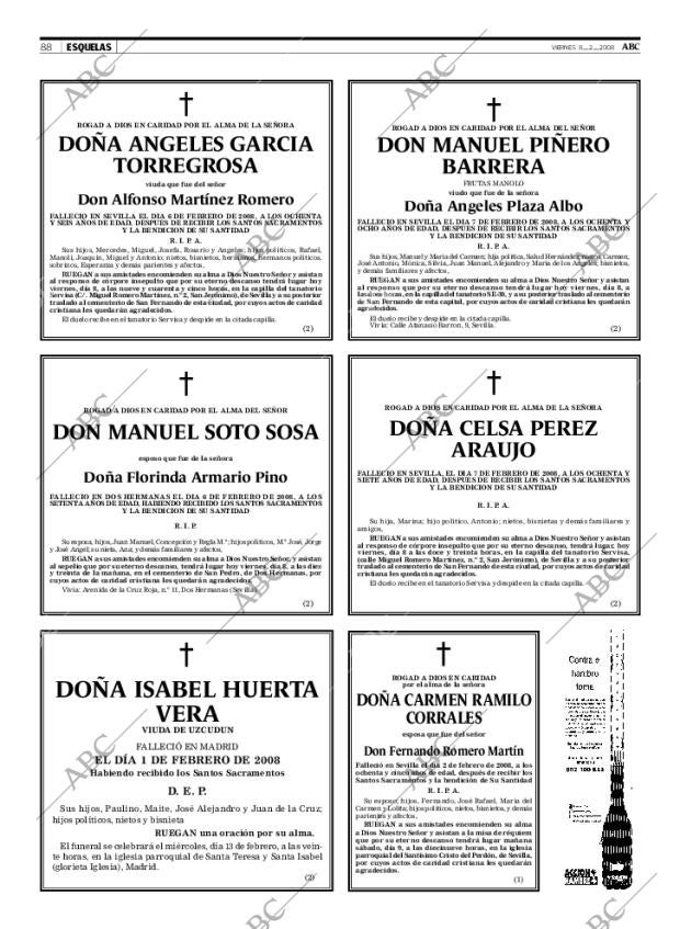 ABC SEVILLA 08-02-2008 página 88