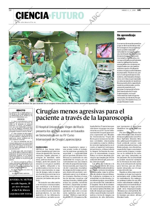 ABC SEVILLA 08-02-2008 página 98