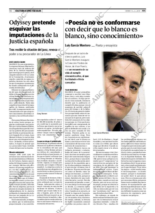 ABC MADRID 15-02-2008 página 90