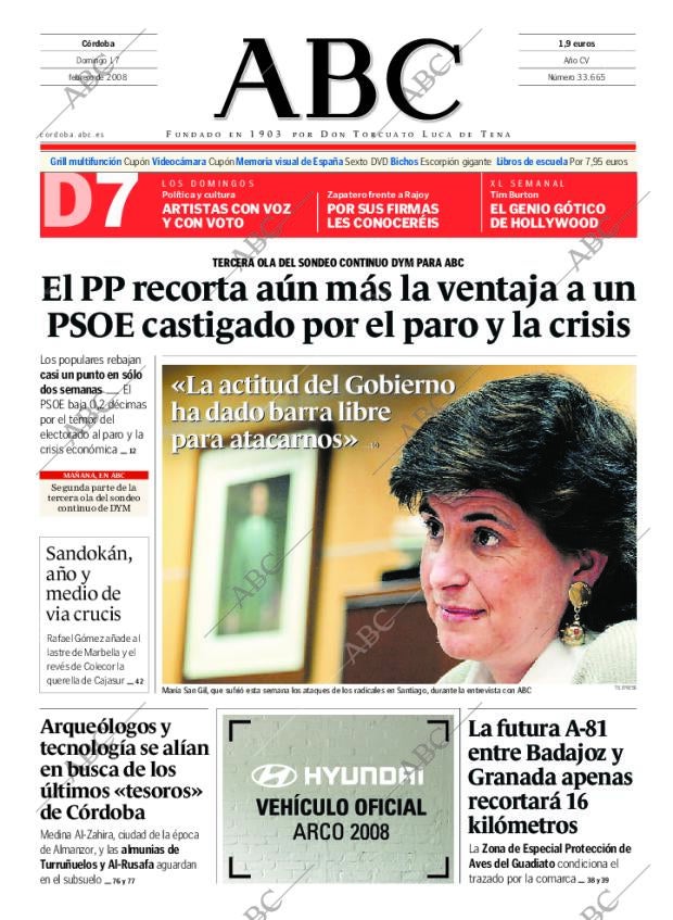 ABC CORDOBA 17-02-2008 página 1