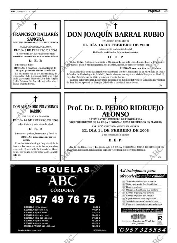 ABC CORDOBA 17-02-2008 página 85