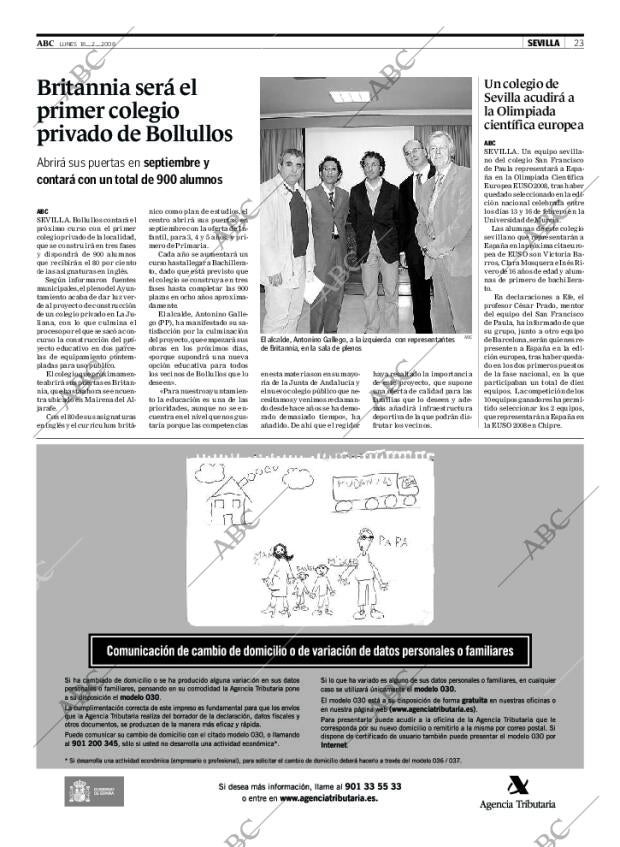 ABC SEVILLA 18-02-2008 página 23