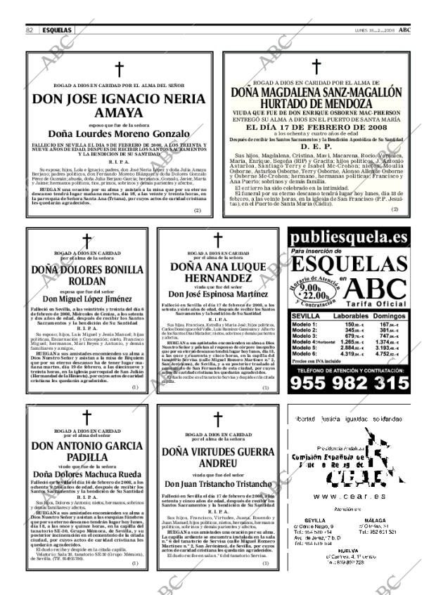 ABC SEVILLA 18-02-2008 página 82