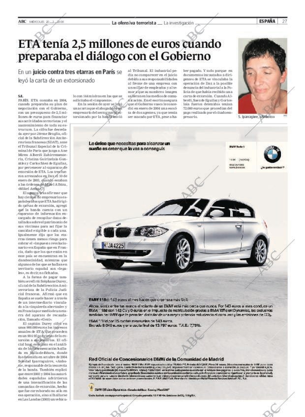 ABC MADRID 20-02-2008 página 27