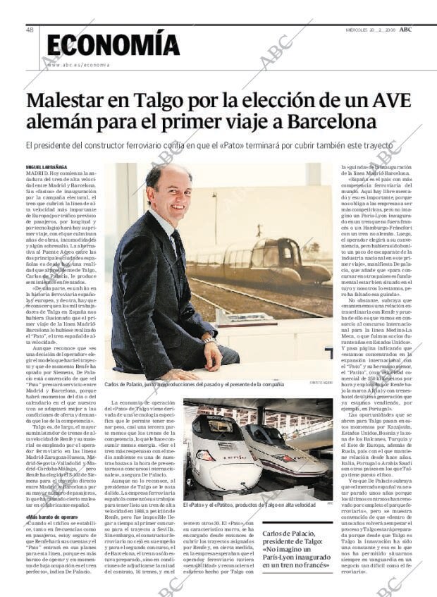 ABC MADRID 20-02-2008 página 48