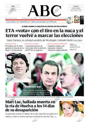 ABC SEVILLA 08-03-2008 página 1