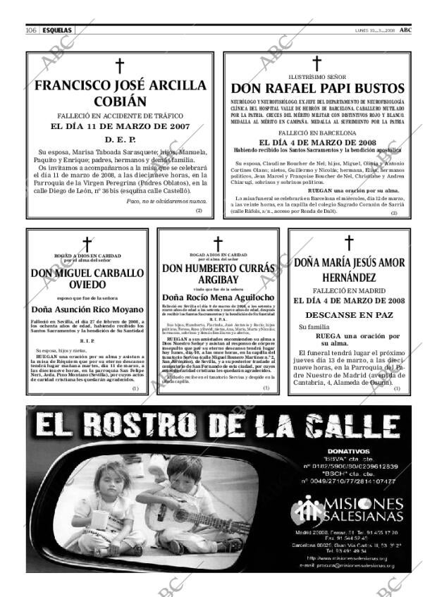 ABC SEVILLA 10-03-2008 página 106